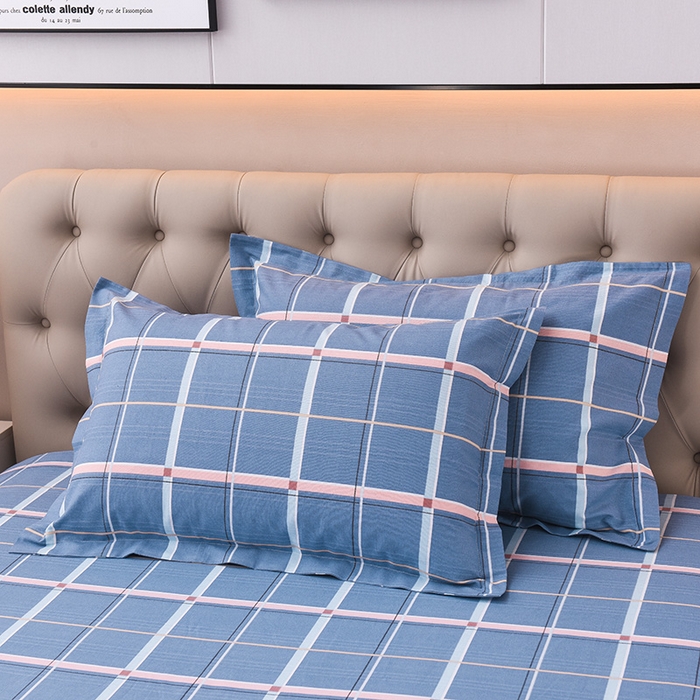 91家纺网 家纺一手货源 找家纺 润淳家居 2025新款老粗布三件套及单品 格恋