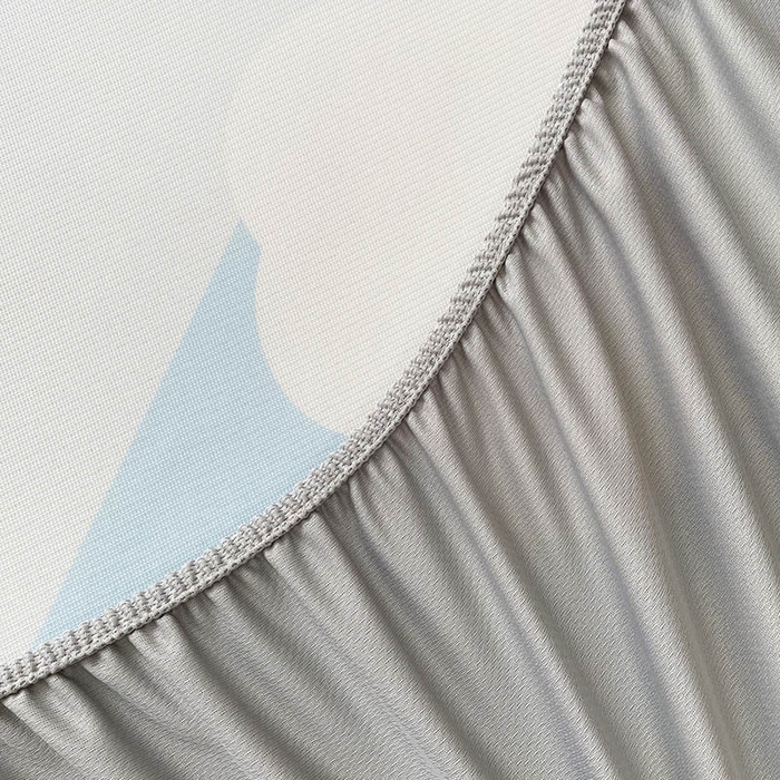 91家纺网 家纺一手货源 找家纺 米帛家纺 2025新款大版三丽鸥碳光冰丝软凉席床笠款 气球玉桂狗