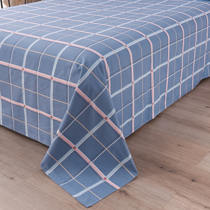 91家纺网 家纺一手货源 找家纺 润淳家居 2025新款老粗布三件套及单品 格恋