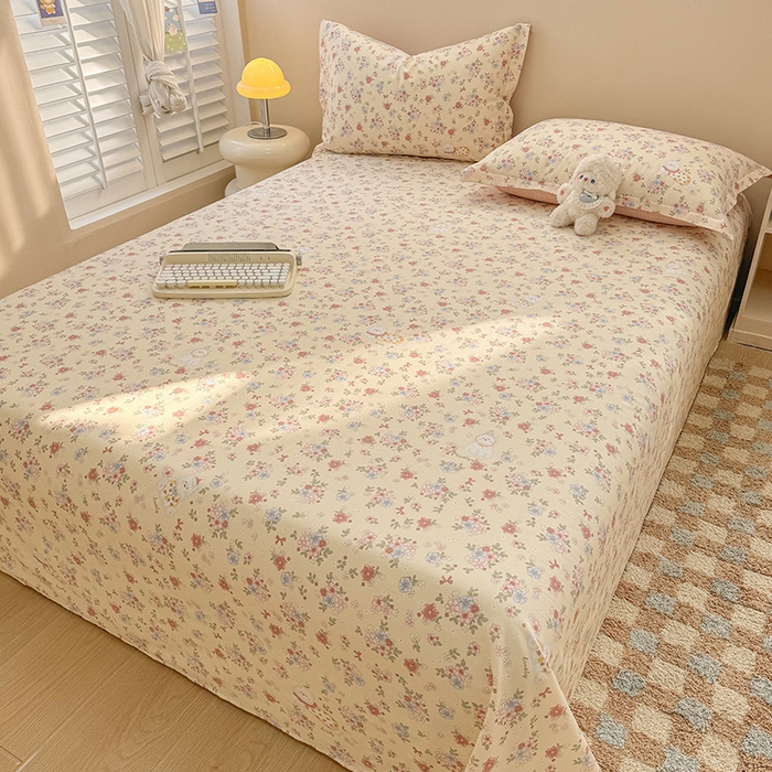 91家纺网 家纺一手货源 找家纺 （总）绵庭家纺 2025新款12868全棉套件单品系列二单床单