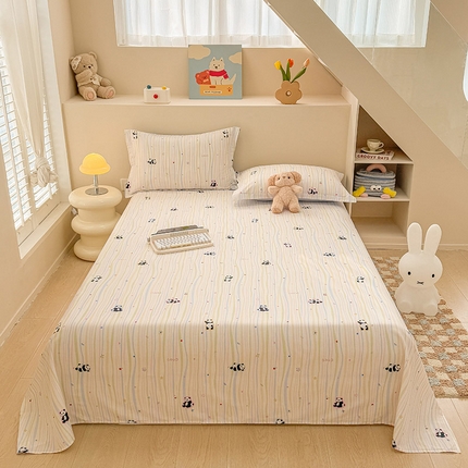 91家纺网 家纺一手货源 找家纺 （总）绵庭家纺 2025新款12868全棉套件单品系列二单床单