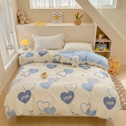 91家纺网 家纺一手货源 找家纺 （总）绵庭家纺 2025新款12868全棉套件单品系列二单被套