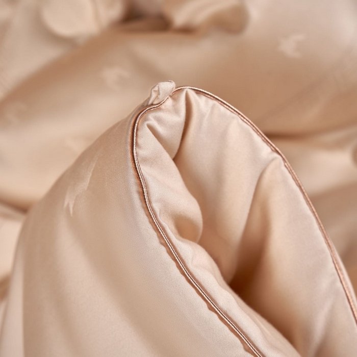 91家纺网 家纺一手货源 找家纺 朴罗 （ 原岚图）2025新款臻品欧式提花黄金大豆被被子被芯-千千阙歌 千千阙歌-香槟金