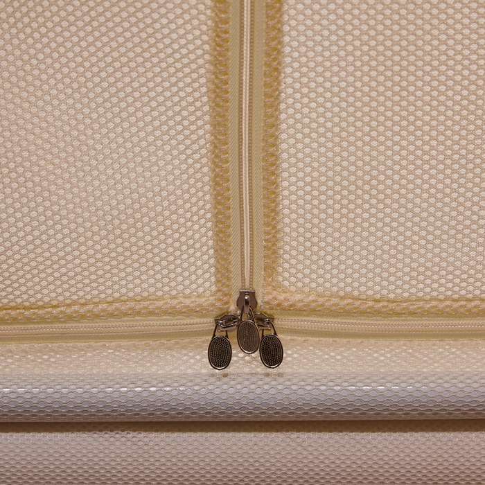 91家纺网 家纺一手货源 找家纺 （总）梦尔佳蚊帐 2025新款双层花边床笠式三开门蚊帐-858怜香惜玉系列