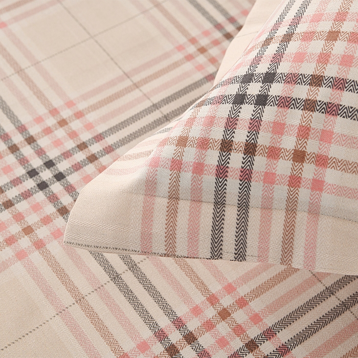 91家纺网 家纺一手货源 找家纺 润淳家居 2025新款老粗布三件套及单品 爱尚格 粉