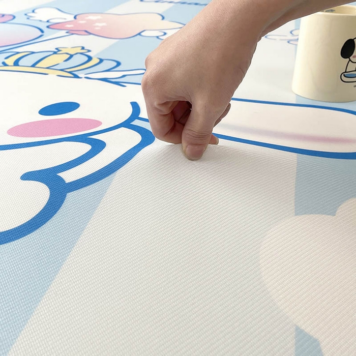 91家纺网 家纺一手货源 找家纺 米帛家纺 2025新款大版三丽鸥碳光冰丝软凉席床笠款 气球玉桂狗