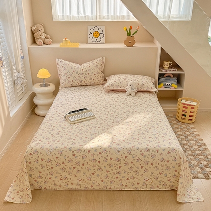 91家纺网 家纺一手货源 找家纺 （总）绵庭家纺 2025新款12868全棉套件单品系列二单床单