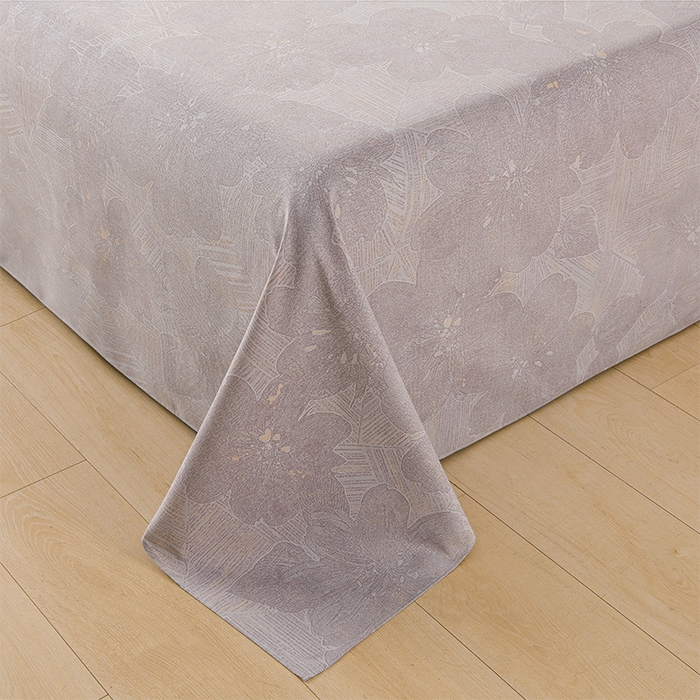 91家纺网 家纺一手货源 找家纺 润淳家居 2025新款老粗布三件套及单品 卿卿佳人 灰