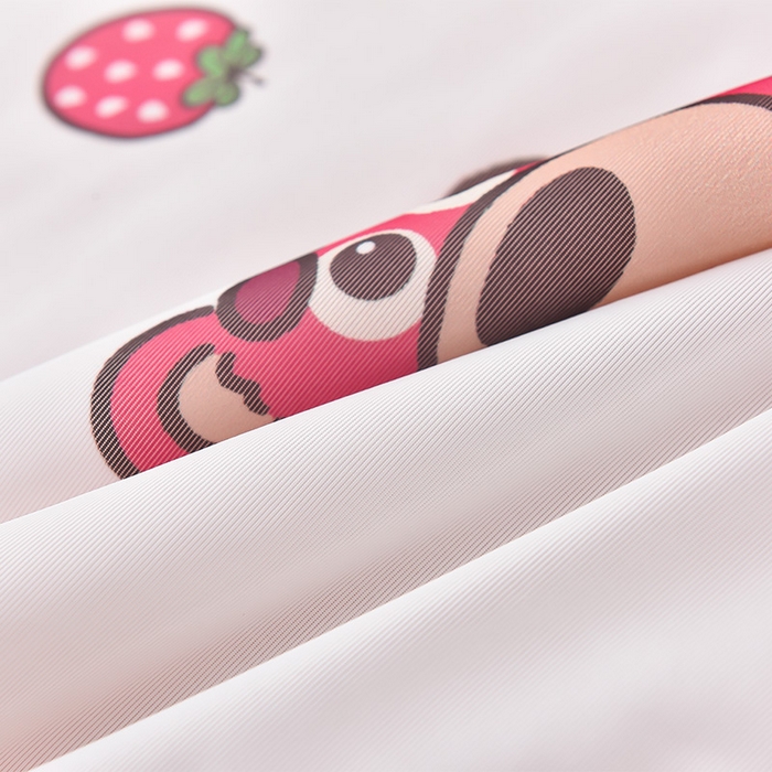 91家纺网 家纺一手货源 找家纺 嗨生活_2025年爆款 A类冰豆豆凉感丝被 儿童夏被 幼儿园被 直播 团购首选_1477 草莓小熊