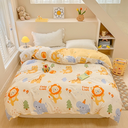 91家纺网 家纺一手货源 找家纺 （总）绵庭家纺 2025新款12868全棉套件单品系列二单被套