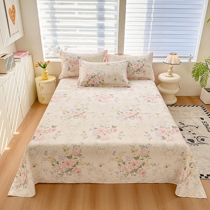 91家纺网 家纺一手货源 找家纺 （总）绵庭家纺 2025新款12868全棉套件单品系列二单床单