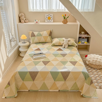 91家纺网 家纺一手货源 找家纺 （总）绵庭家纺 2025新款12868全棉套件单品系列二单床单