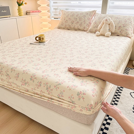 91家纺网 家纺一手货源 找家纺 （总）2025新款12868全棉套件单品系列二单床笠