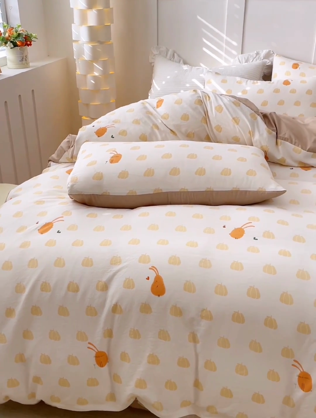 91家纺网 家纺一手货源 找家纺 汣沐生活 2025新款针织棉印花款四件套 小圆满