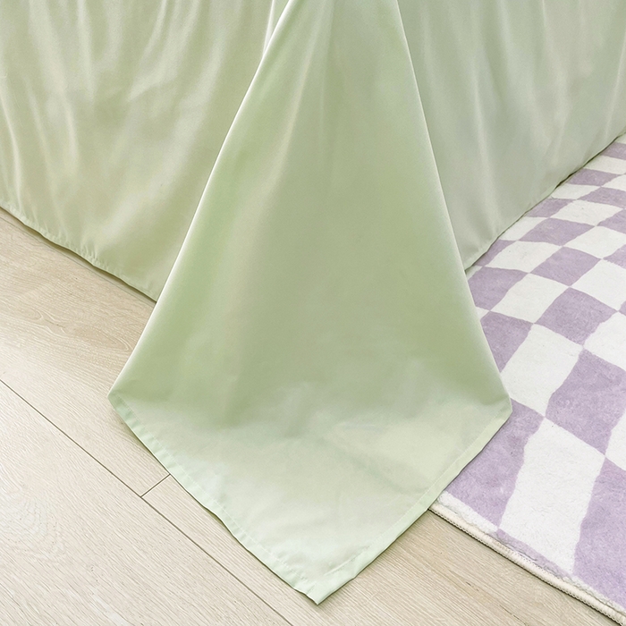 91家纺网 家纺一手货源 找家纺 汣沐生活 2025新款针织棉印花款四件套 舒芙蕾