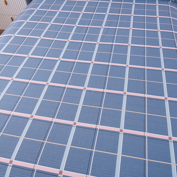 91家纺网 家纺一手货源 找家纺 润淳家居 2025新款老粗布三件套及单品 格恋