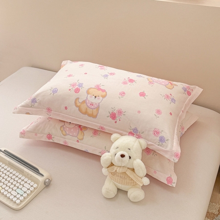 91家纺网 家纺一手货源 找家纺 （总）绵庭家纺 2025新款12868全棉套件单品系列二单枕套