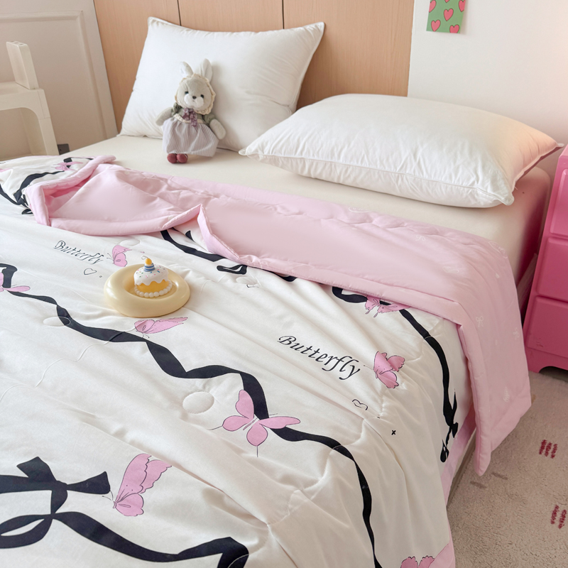 91家纺网 家纺一手货源 找家纺 （总）宜梦家居【需要买家秀请联系老板】 2025新款双面纯棉夏被夏凉被系列