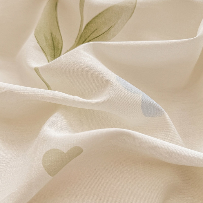 91家纺网 家纺一手货源 找家纺 绵庭家纺 2025新款12868全棉套件单品系列二单被套 奇异花朵