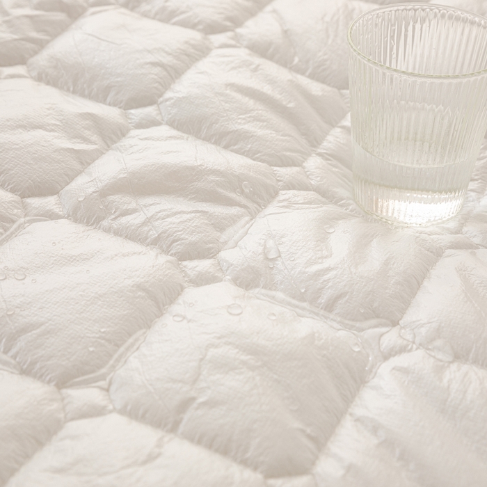 91家纺网 家纺一手货源 找家纺 云玲时尚 2025新款三防磨毛防水夹棉单人枕套 爱心兔