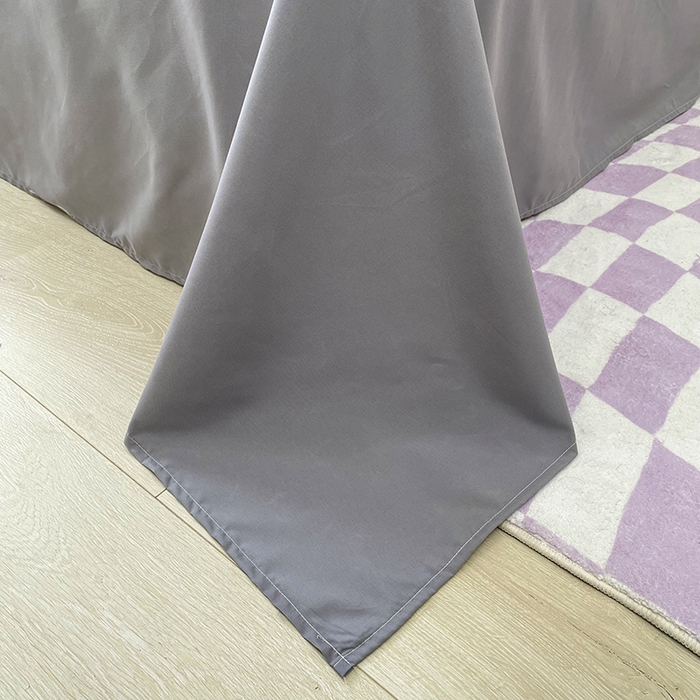 91家纺网 家纺一手货源 找家纺 汣沐生活 2025新款针织棉印花款四件套 小美满