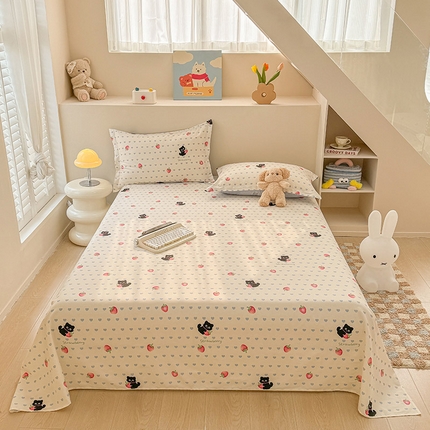 91家纺网 家纺一手货源 找家纺 （总）绵庭家纺 2025新款12868全棉套件单品系列二单床单