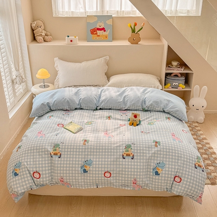 91家纺网 家纺一手货源 找家纺 （总）绵庭家纺 2025新款12868全棉套件单品系列二单被套