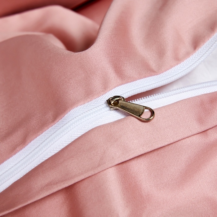 91家纺网 家纺一手货源 找家纺 U品汇 2025新品120支60s双股贡缎长绒棉重工刺绣花纯棉全棉四件套 蔷薇恋人-豆沙