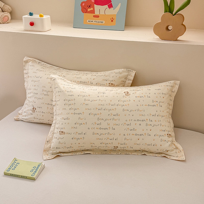 91家纺网 家纺一手货源 找家纺 绵庭家纺 2025新款12868全棉套件单品系列二四件套 旺仔派