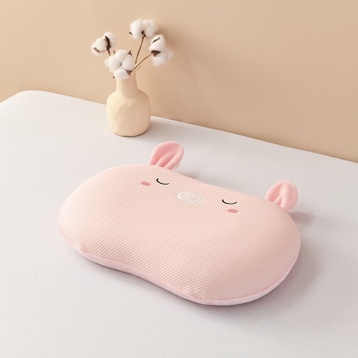 91家纺网 家纺一手货源 找家纺 （总）2025新款凉感豆猫肚记忆棉童趣护颈枕头枕芯