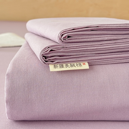 91家纺网 家纺一手货源 找家纺 （总）晓时候 2025新款100%全棉色织水洗棉床单全棉床单纯棉床单