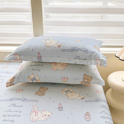 91家纺网 家纺一手货源 找家纺 （总）绵庭家纺 2025新款12868全棉套件单品系列二单枕套