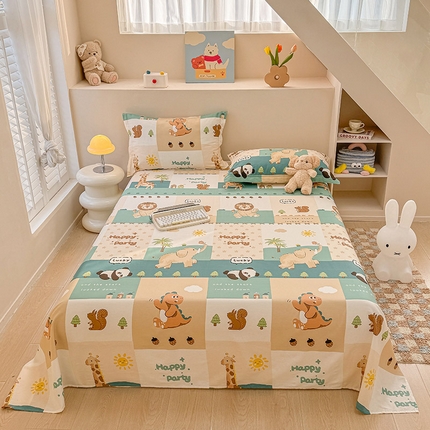 91家纺网 家纺一手货源 找家纺 （总）绵庭家纺 2025新款12868全棉套件单品系列二单床单