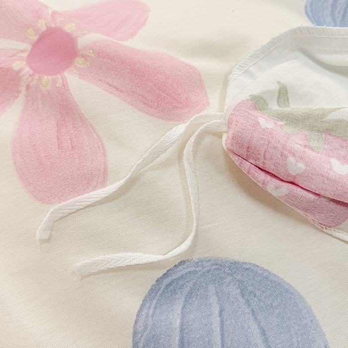 91家纺网 家纺一手货源 找家纺 绵庭家纺 2025新款12868全棉套件单品系列二四件套 伊恋花韵