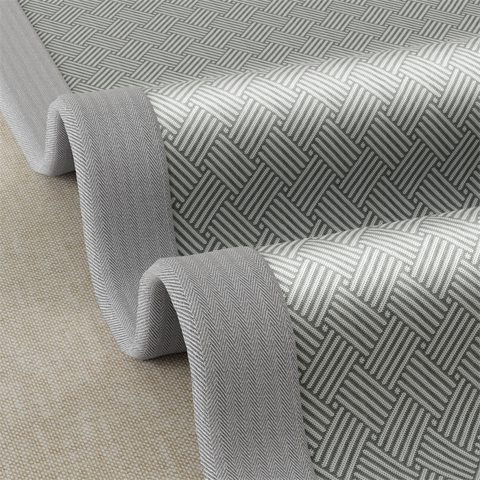 91家纺网 家纺一手货源 找家纺 叠派家纺  2025新款5A抗菌A类冰丝凉席-饼干花熊猫款 熊猫-灰色