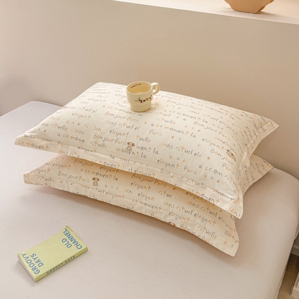 91家纺网 家纺一手货源 找家纺 （总）绵庭家纺 2025新款12868全棉套件单品系列二单枕套