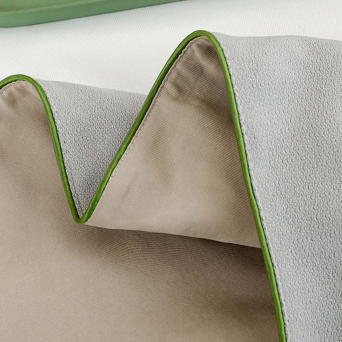 91家纺网 家纺一手货源 找家纺 千姿坊 2025新款床罩四件套-叶语 叶语-灰