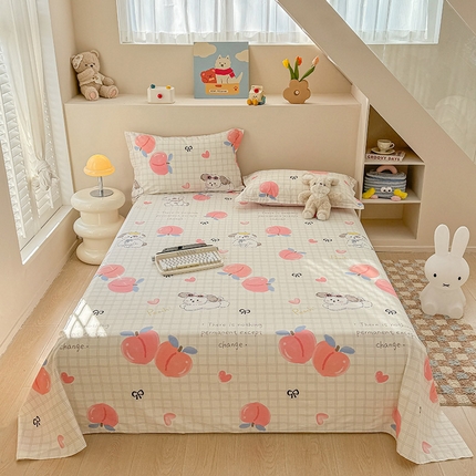 91家纺网 家纺一手货源 找家纺 （总）绵庭家纺 2025新款12868全棉套件单品系列二单床单