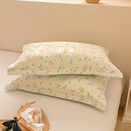 91家纺网 家纺一手货源 找家纺 （总）绵庭家纺 2025新款12868全棉套件单品系列二单枕套