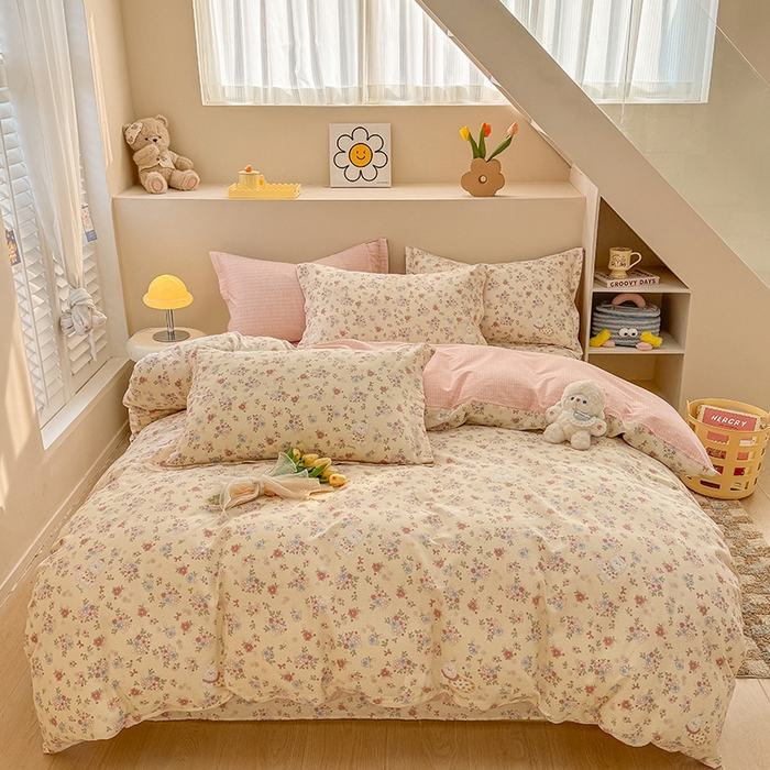 91家纺网 家纺一手货源 找家纺 （总）绵庭家纺 2025新款12868全棉套件单品系列二四件套