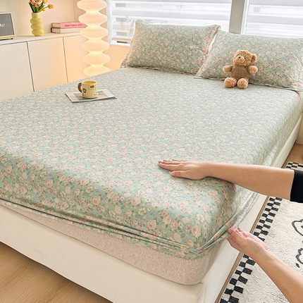 91家纺网 家纺一手货源 找家纺 （总）2025新款12868全棉套件单品系列二单床笠