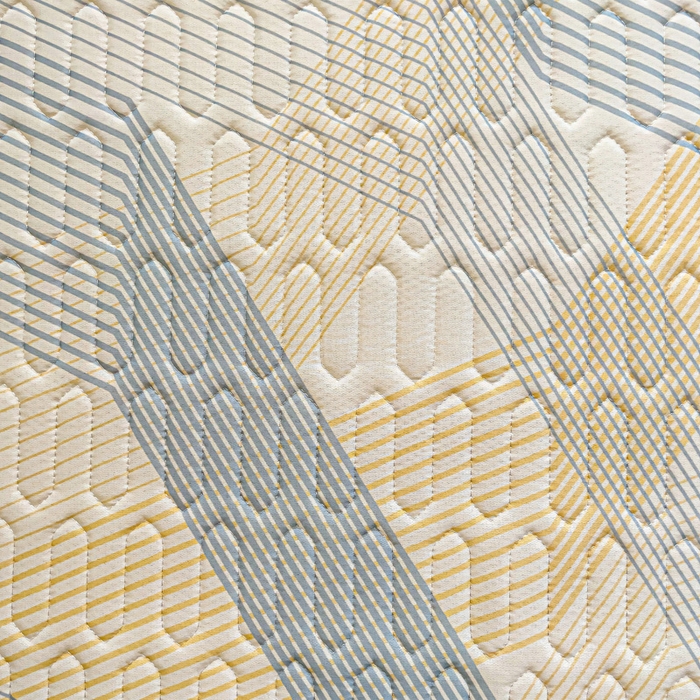 91家纺网 家纺一手货源 找家纺 富馨莱 2025新款A类凉感丝空气纤维凉席学生款 简约