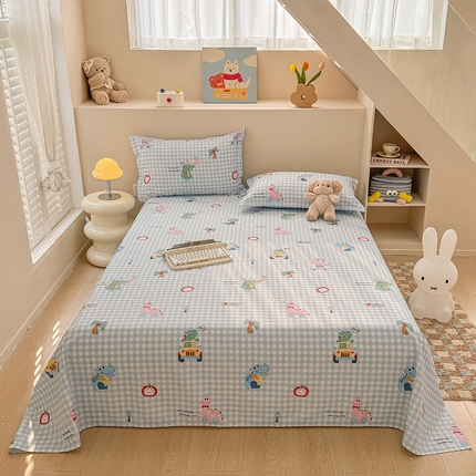 91家纺网 家纺一手货源 找家纺 （总）绵庭家纺 2025新款12868全棉套件单品系列二单床单