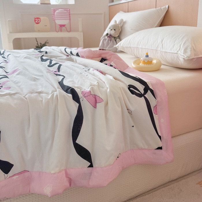 91家纺网 家纺一手货源 找家纺 （总）宜梦家居【需要买家秀请联系老板】 2025新款双面纯棉夏被夏凉被系列