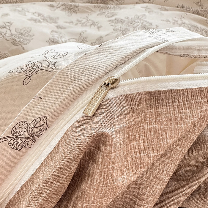 91家纺网 家纺一手货源 找家纺 绵庭家纺 2025新款12868全棉套件单品系列二单被套 摩菲