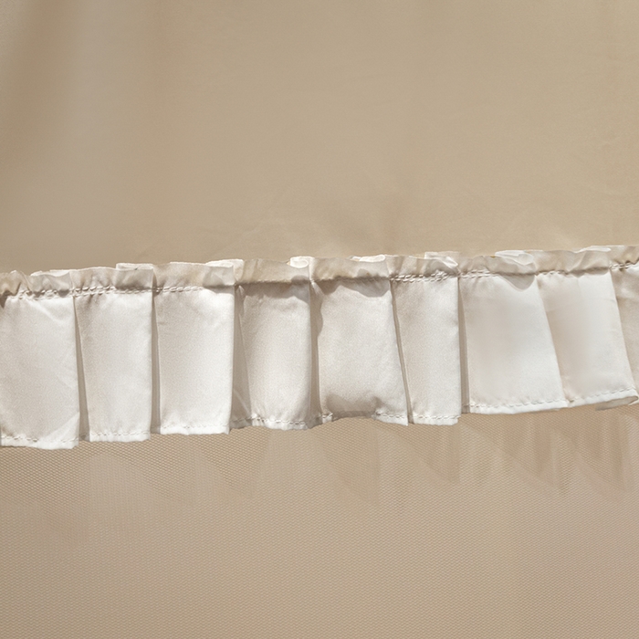 91家纺网 家纺一手货源 找家纺 锦逸家居 2025新款坐床式防摔遮光蚊帐 微笑人生-遮光