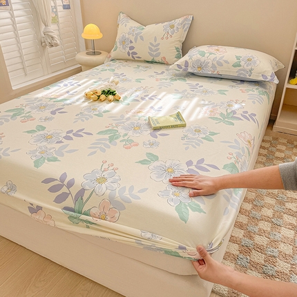 91家纺网 家纺一手货源 找家纺 （总）2025新款12868全棉套件单品系列二单床笠