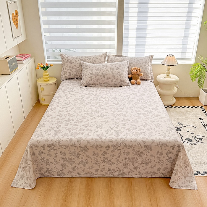 91家纺网 家纺一手货源 找家纺 绵庭家纺 2025新款12868全棉套件单品系列二四件套 摩菲