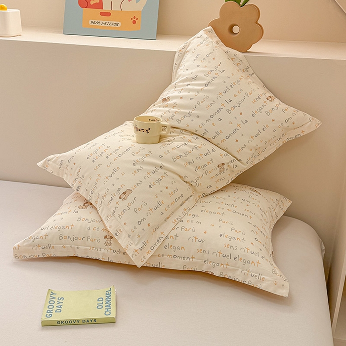 91家纺网 家纺一手货源 找家纺 绵庭家纺 2025新款12868全棉套件单品系列二四件套 旺仔派