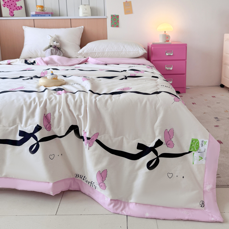 91家纺网 家纺一手货源 找家纺 （总）宜梦家居【需要买家秀请联系老板】 2025新款双面纯棉夏被夏凉被系列